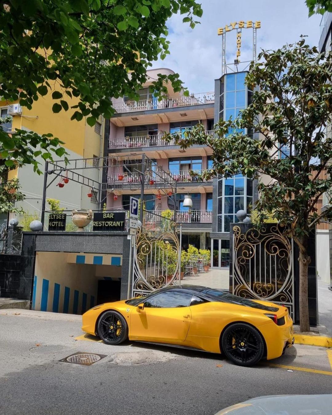 Hotel Elysee Tirana Exterior photo
